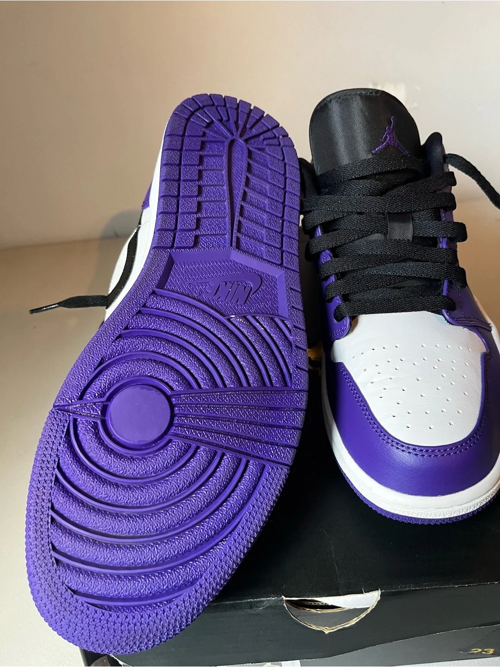 2020 Air Jordan 1 Low Court Purple